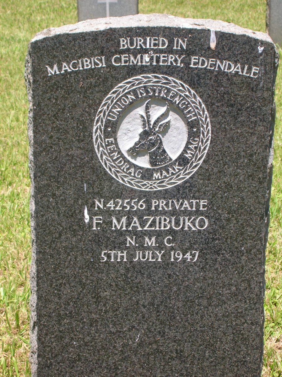 MAZIBUKO F. -1947