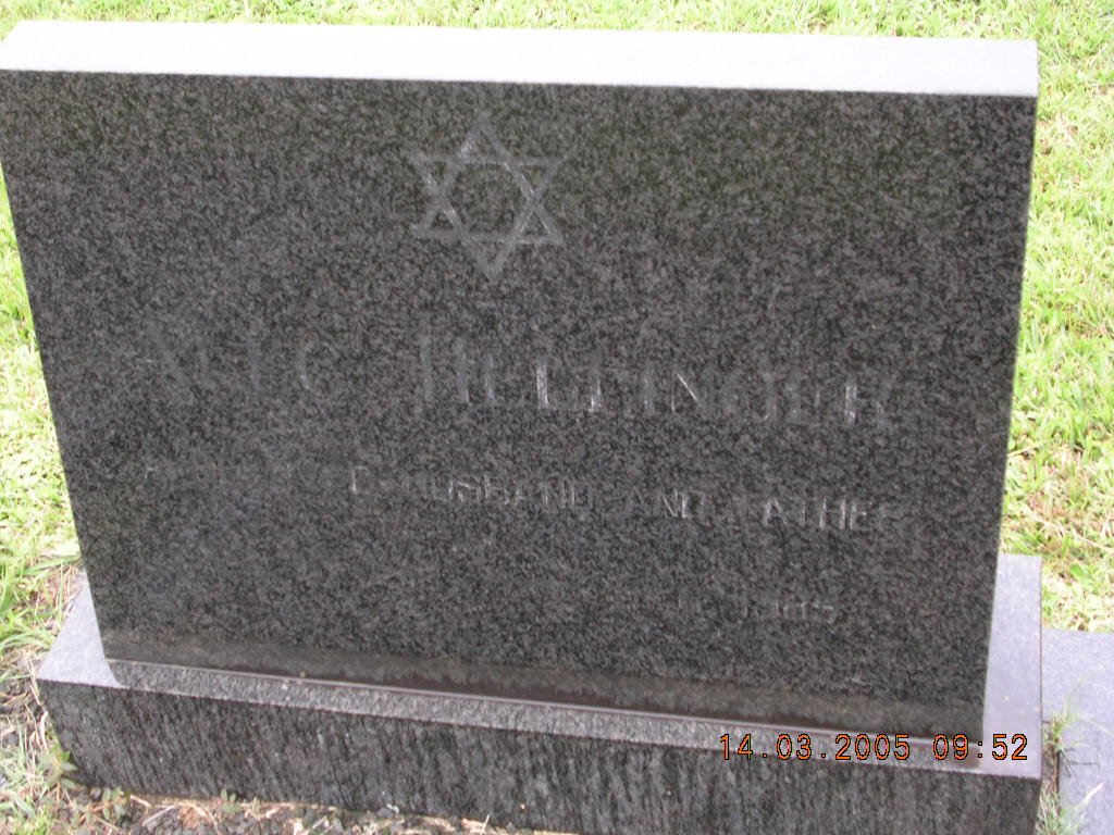 HELLINGER Alec -1985