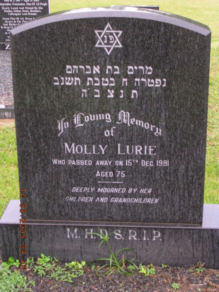 LURIE Molly -1991