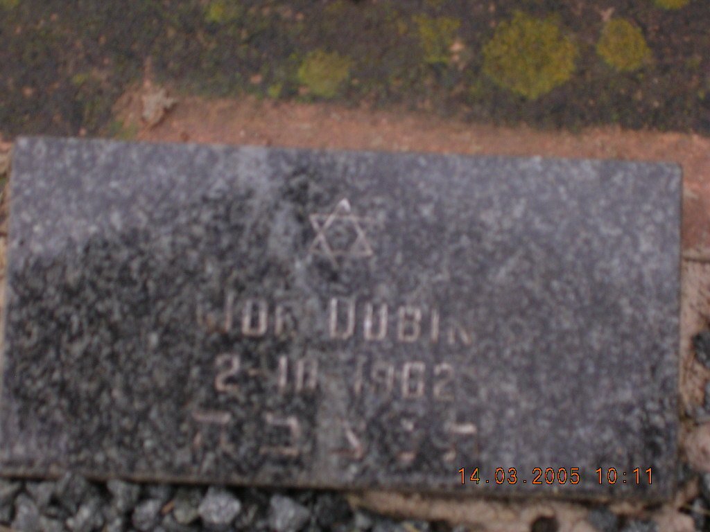 DUBIN Joe -1962