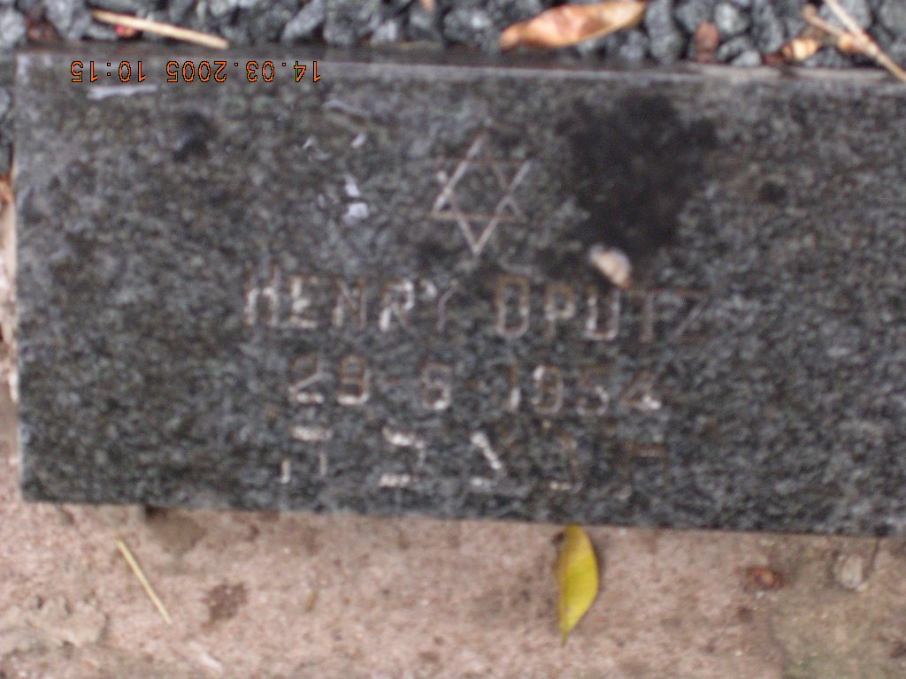 OPUTZ Henry -1954