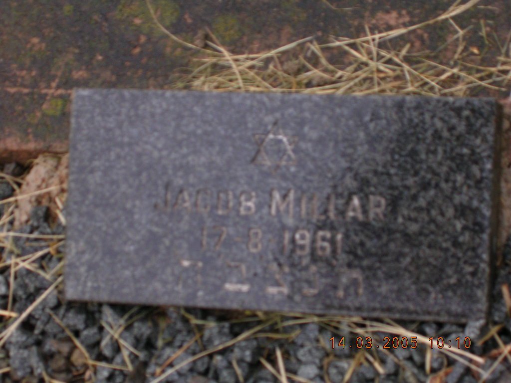 MILLAR Jacob -1961