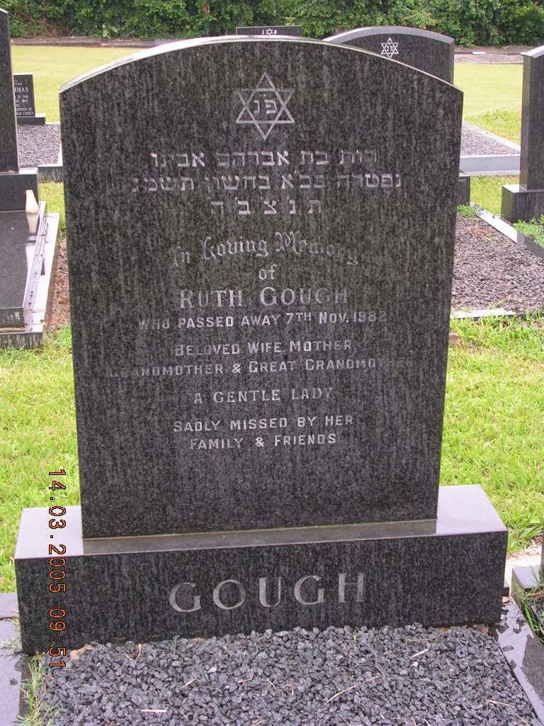 GOUGH Ruth -1982