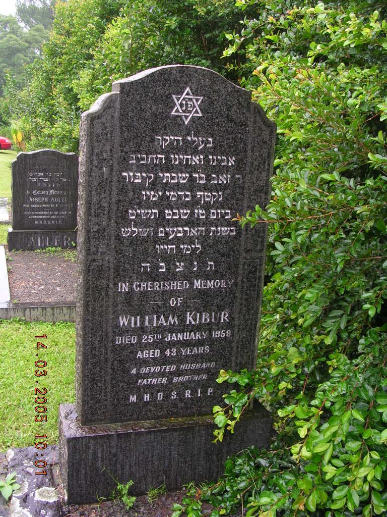 KIBUR William -1959