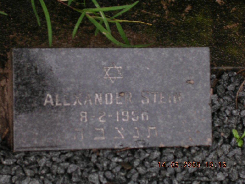 STEIN Alexander -195?