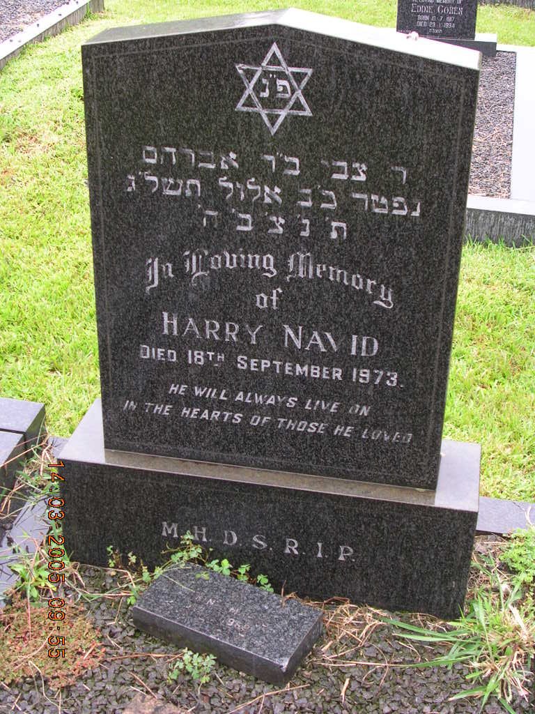 NAVID Harry -1973