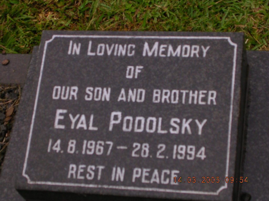 PODOLSKY Eyal 1967-1994