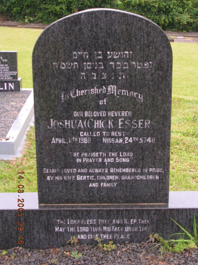 ESSER Joshua -1988