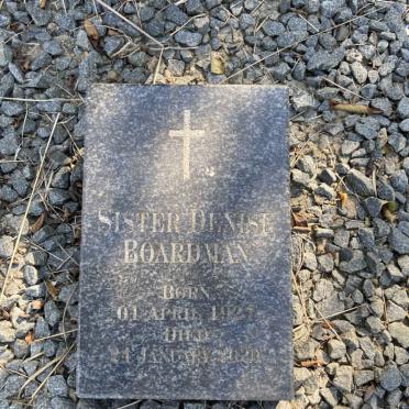 BOARDMAN Denise 1927-2020
