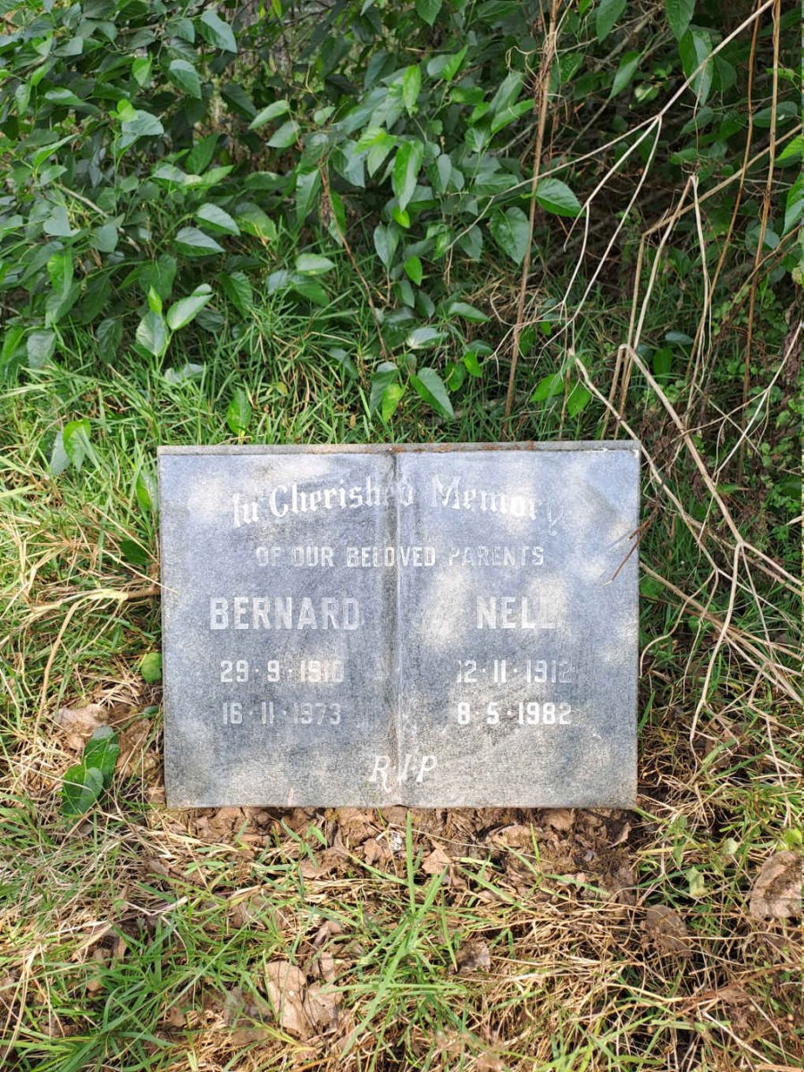 ? Bernard 1910-1973 & Nell 1912-1982
