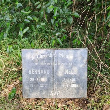 ? Bernard 1910-1973 & Nell 1912-1982