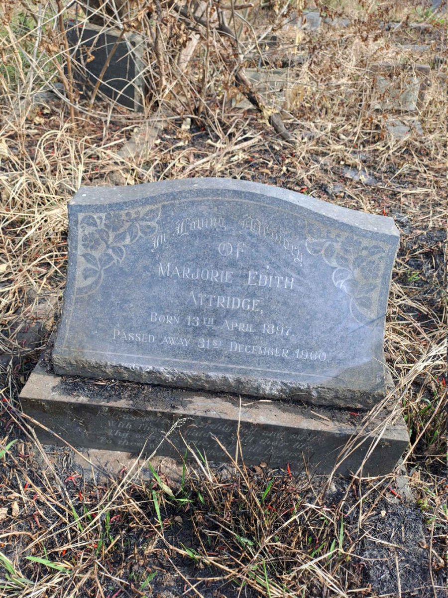 ATTRIDGE Marjorie Edith 1897-1960