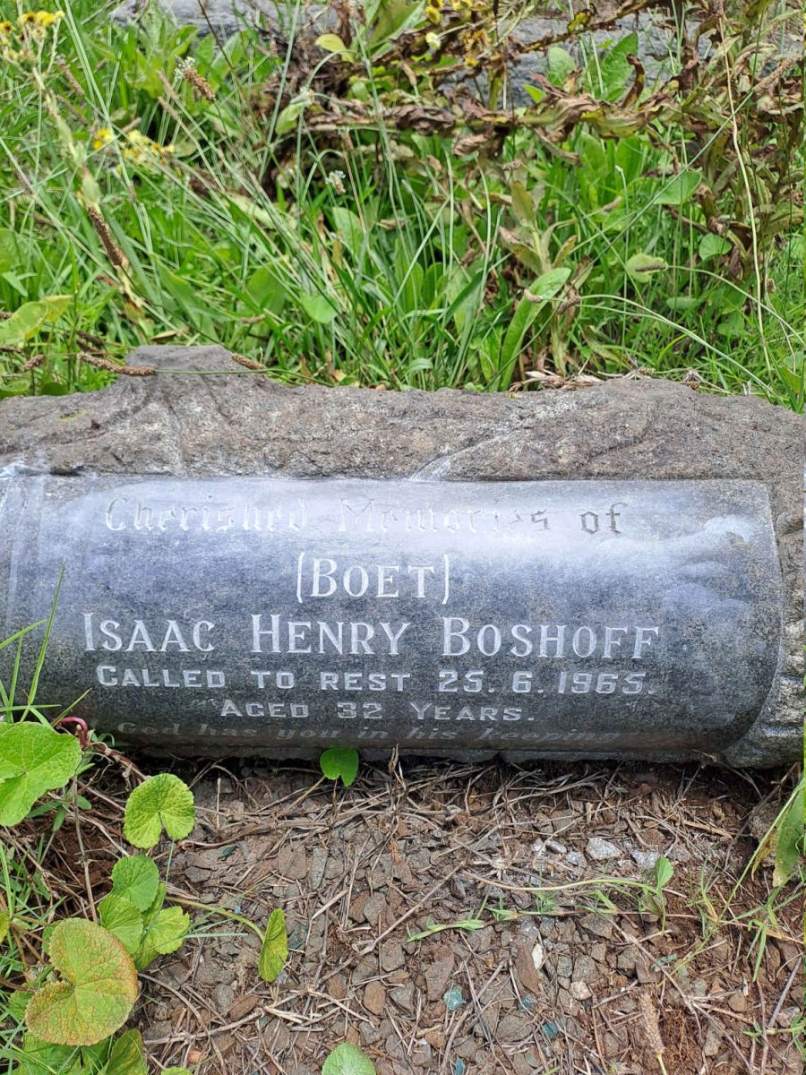 BOSHOFF Isaac Henry -1965