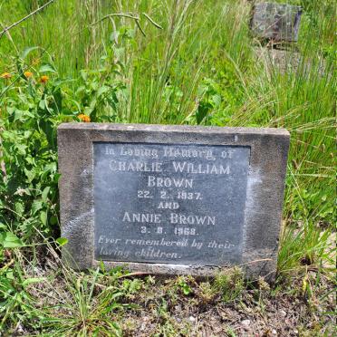 BROWN Charlie William -1937 & Annie -1968