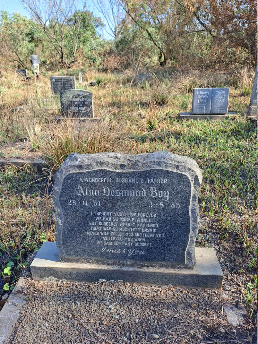 BOY Alan Desmond 1951-1985
