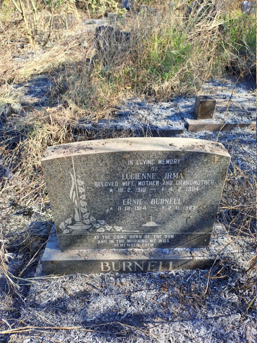 BURNELL Ernie 1914-198? & Lucienne Irma 1910-1984