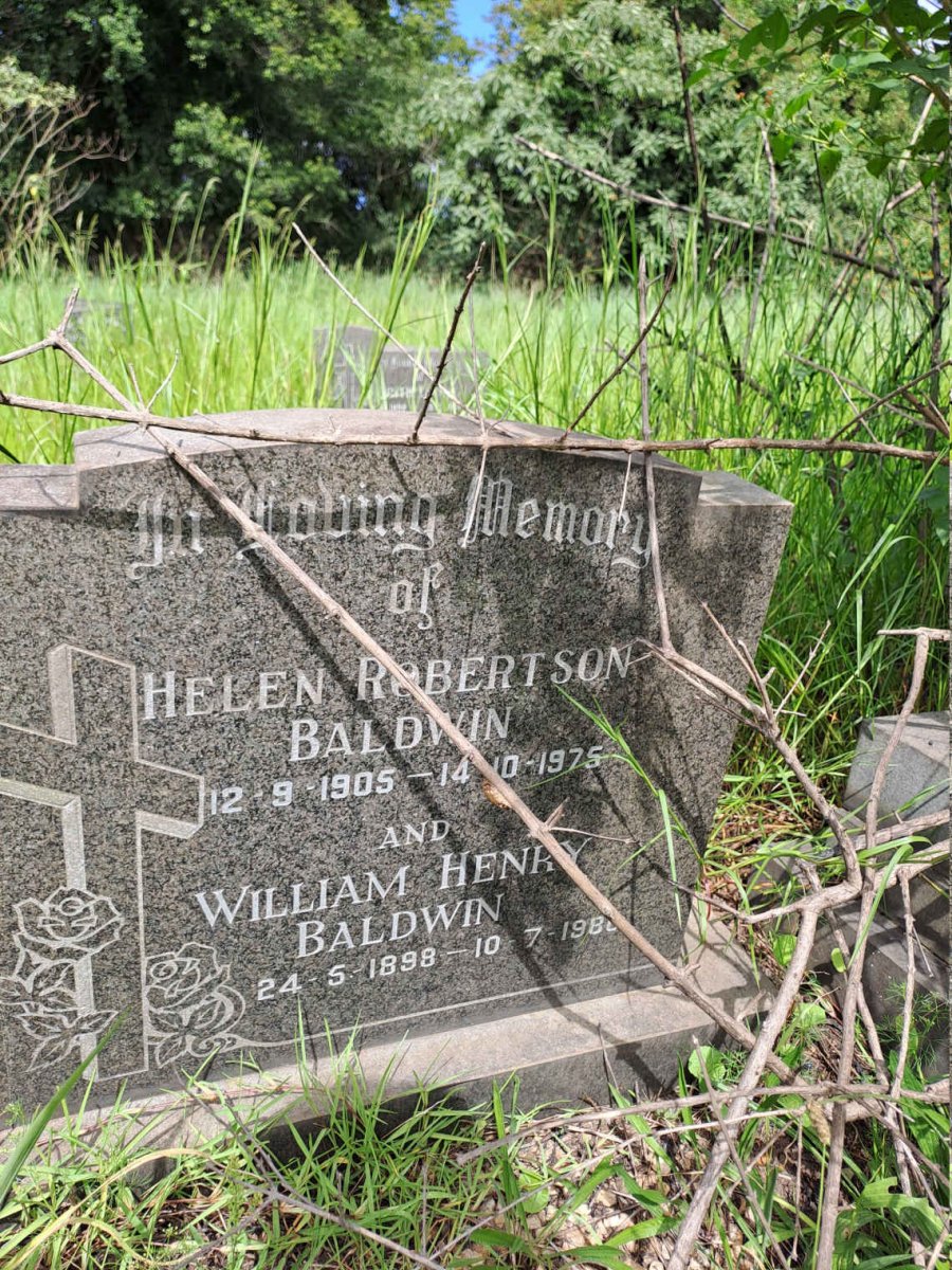 BALDWIN William Henry 1898-198? & Helen Robertson 1905-1975