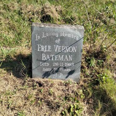 BATEMAN Erle Vernon -1983 
