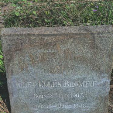 BROMFIELD Violet Ellen 1907-1946