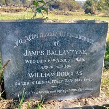 BALLANTYNE James -1946 :: BALLANTYNE William Douglas -1945