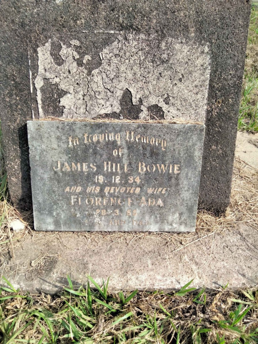 BOWIE James Hill -1934 & Florence Ada -1955