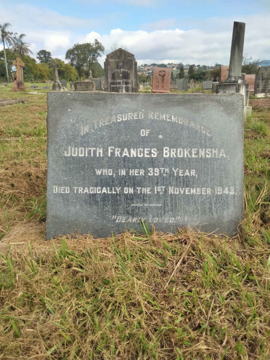 BROKENSHA Judith Frances -1943