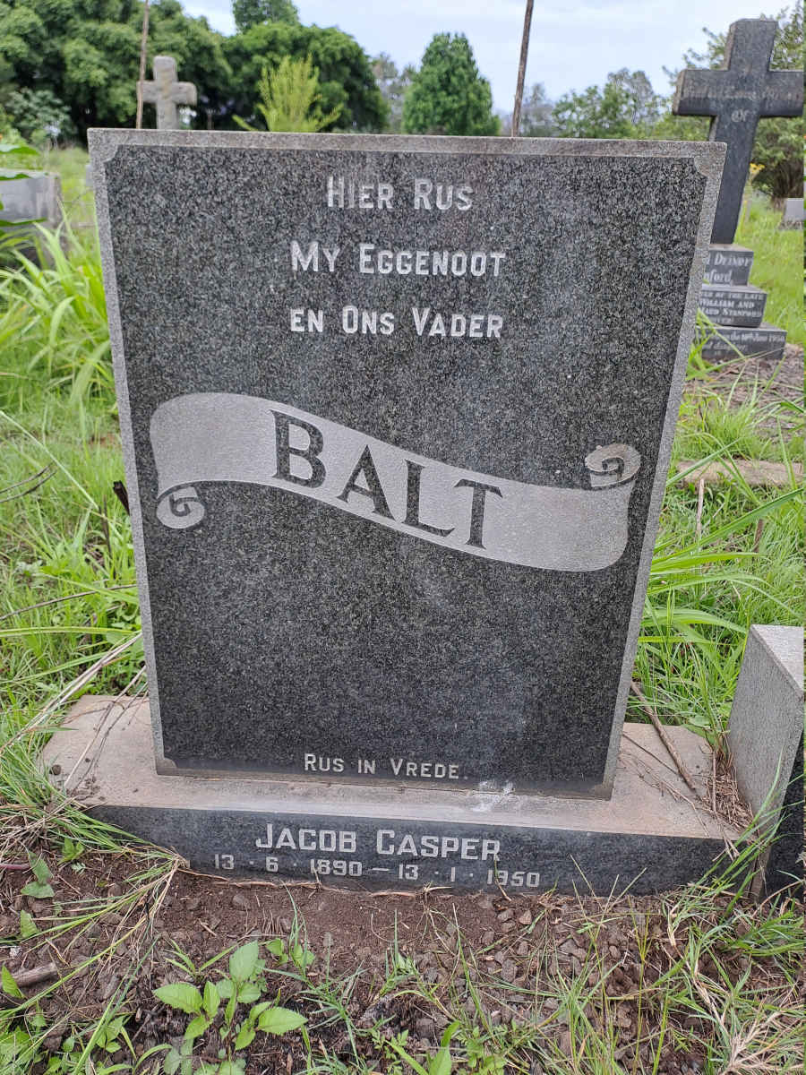 BALT Jacob Casper 1890-1950