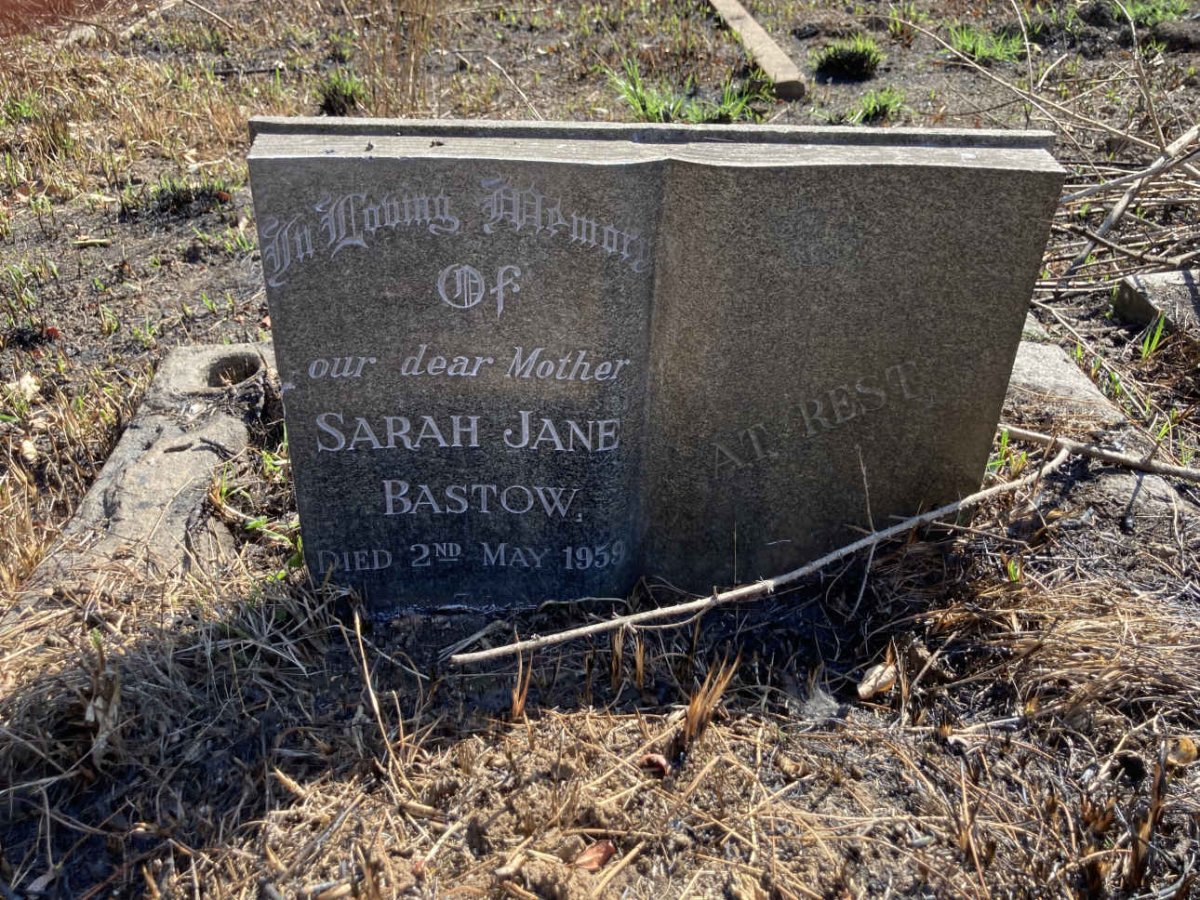 BASTOW Sarah Jane -1959