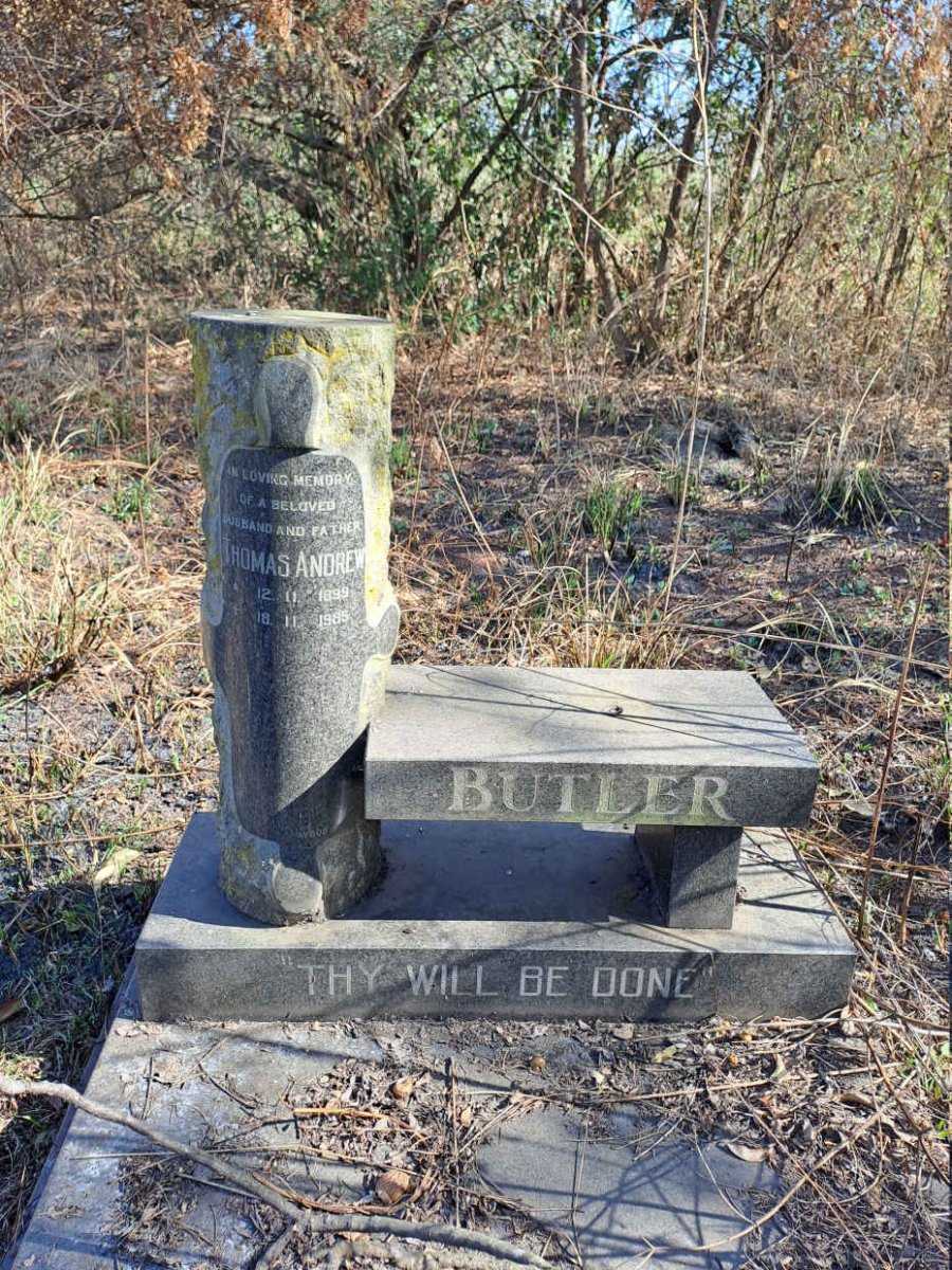 BUTLER Thomas Andrew 1899-1985
