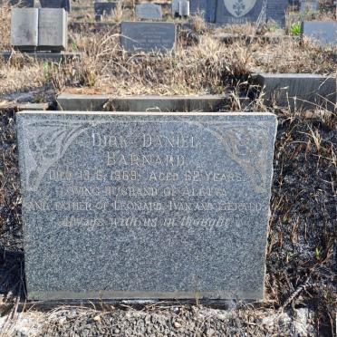 BARNARD Dirk Daniel -1969