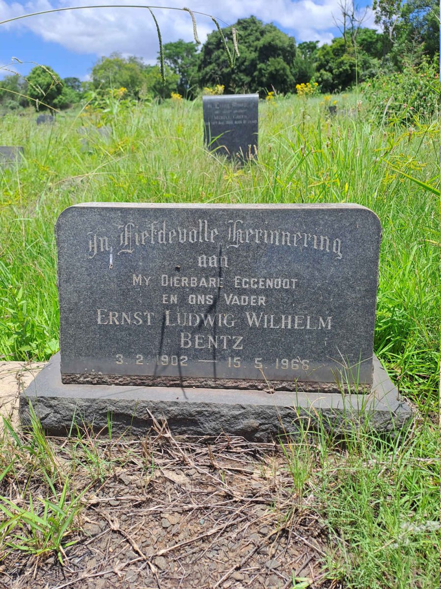 BENTZ Ernest Ludwig Wilhelm 1902-1966