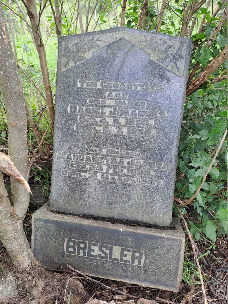 BRESLER Daniel Johannes 1898-196? & Margaretha Jacoba 1900-1947