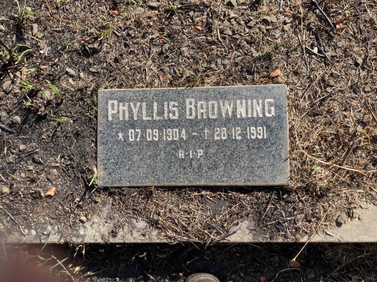 BROWNING Phyllis 1904-1991