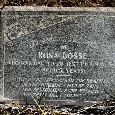 BOSSE Rosa -1948