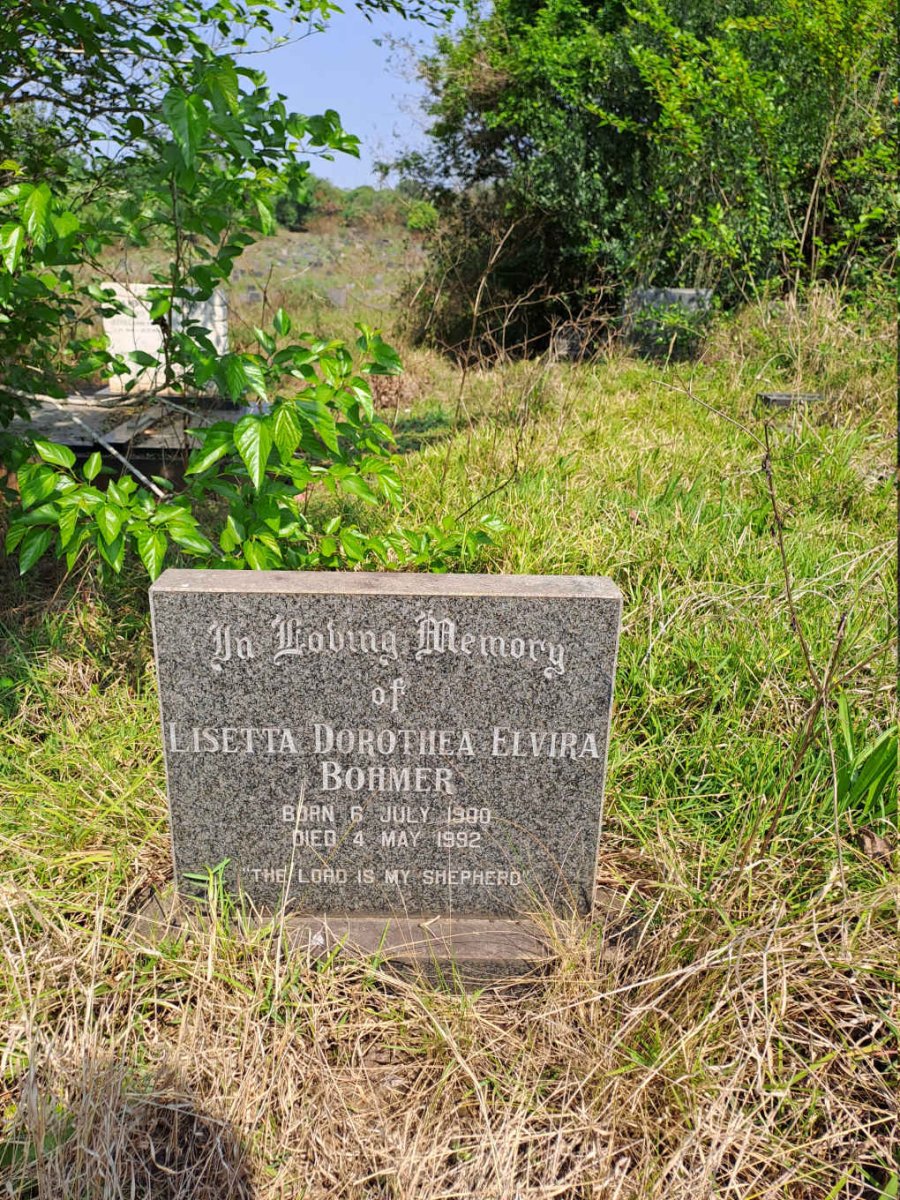 BOHMER Lisetta Dorothea Elvira 1900-1992