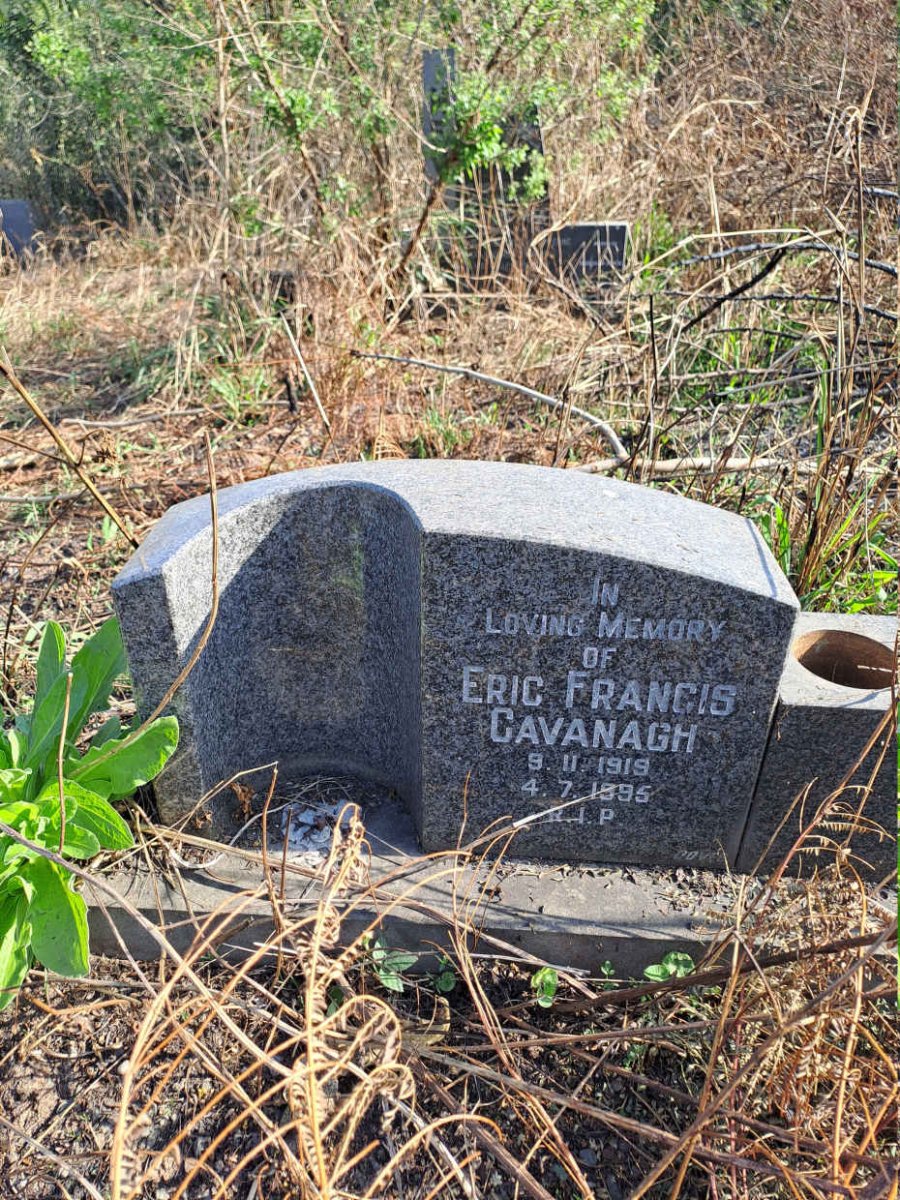 CAVANAGH Eric Francis 1919-1995
