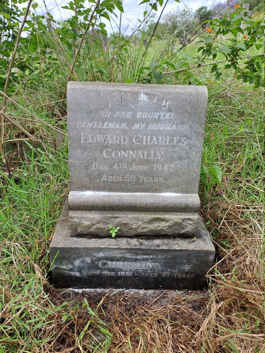 CONNALLY Edward Charles -1947 & Christina -1951