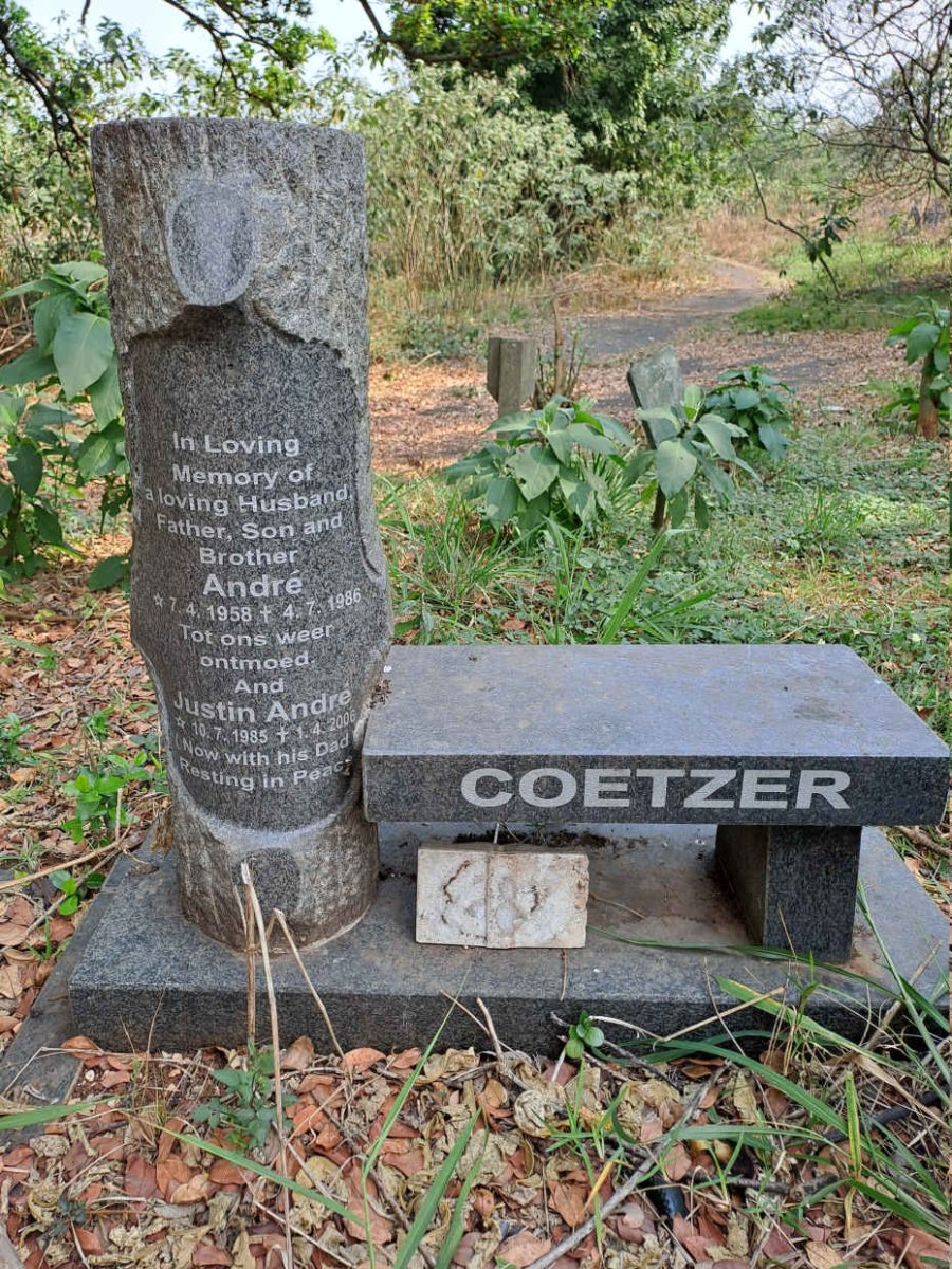 COETZER Andre 1958-1986 :: COETZER Justin Andre 1985-2006