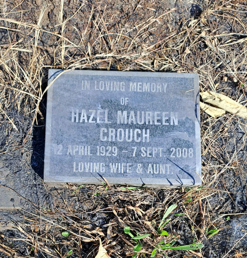 CROUCH Hazel Maureen 1929-2008