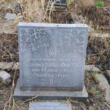 CRAWFORD Alexander -1953 & Doreen Hazel -1993