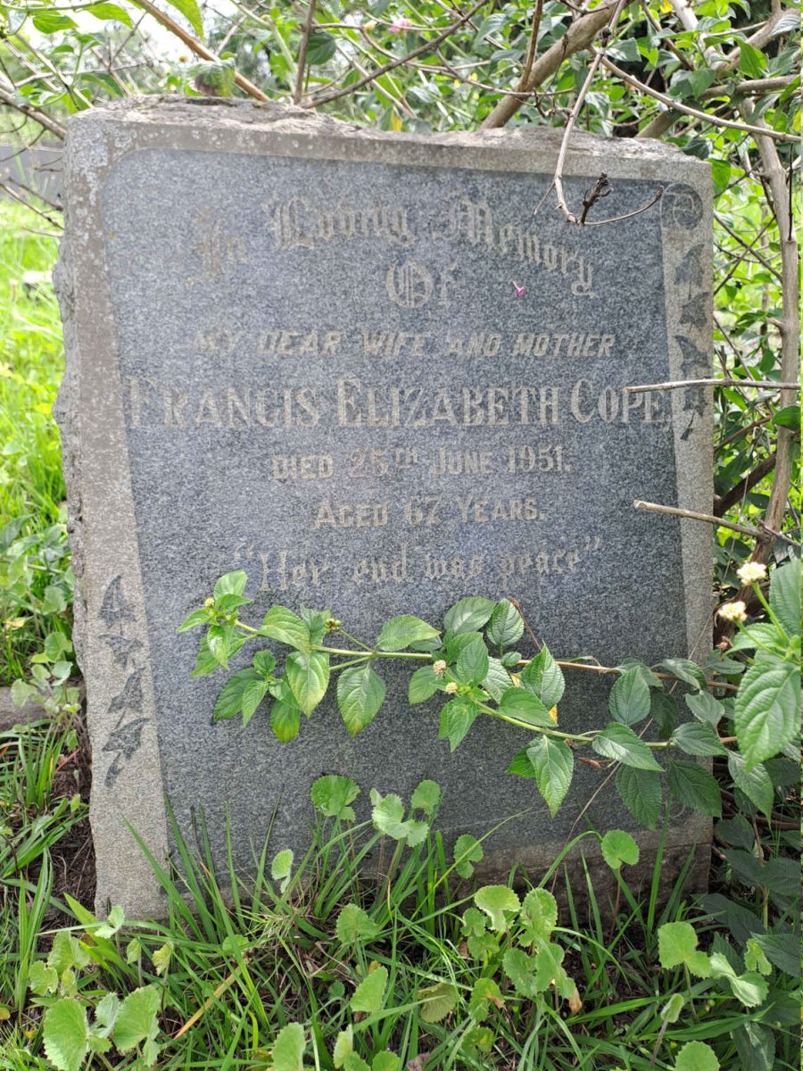 COPE Francis Elizabeth -1951