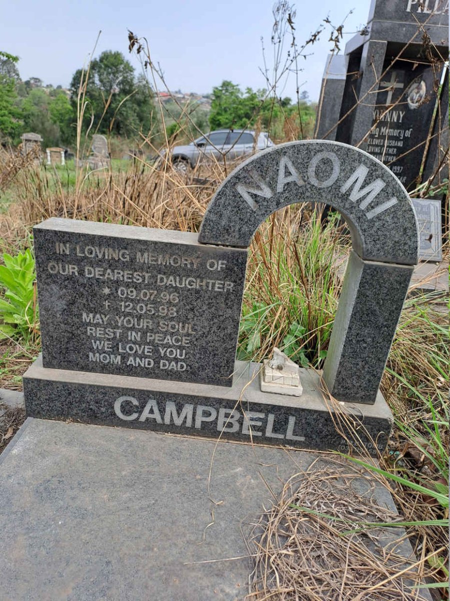 CAMPBELL Naomi 1996-1998