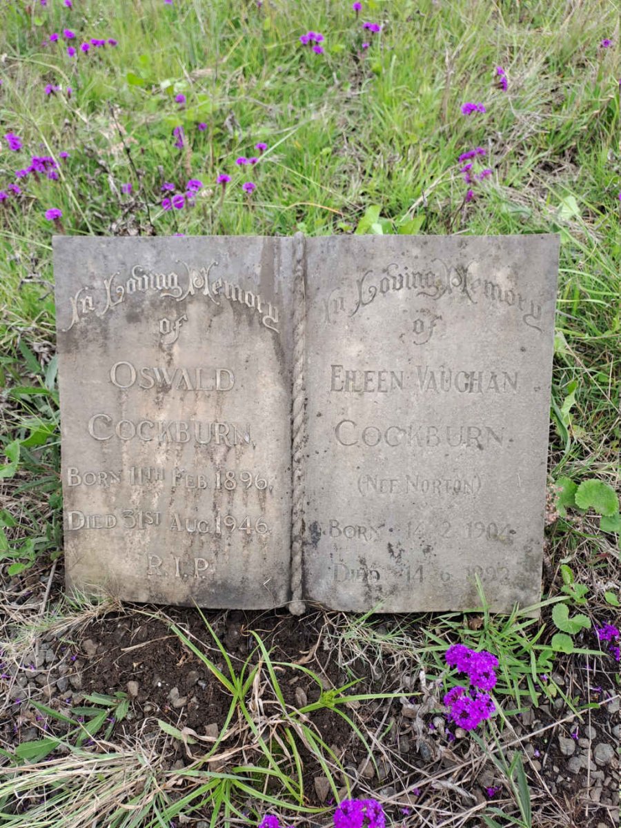 COCKBURN Oswald 1896-1946 & Eileen Vaughan nee NORTON 1904-1992