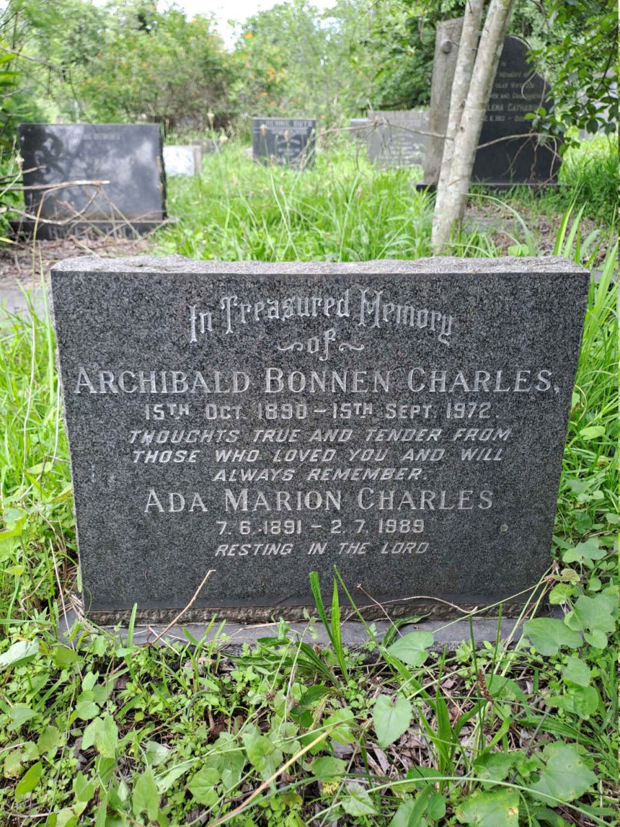 CHARLES Archibald Bonnen 1890-1972 & Ada Marion 1891-1989