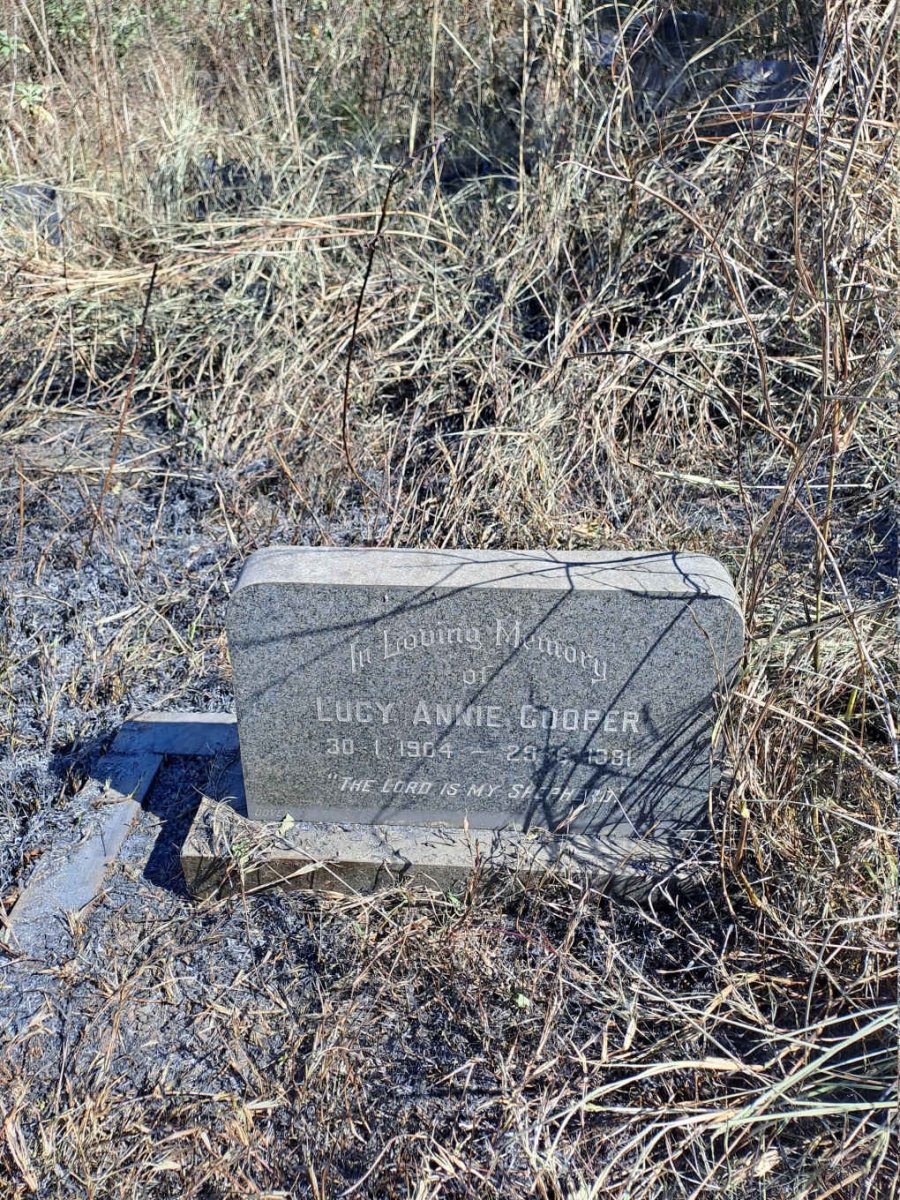COOPER Lucy Annie 1904-1981