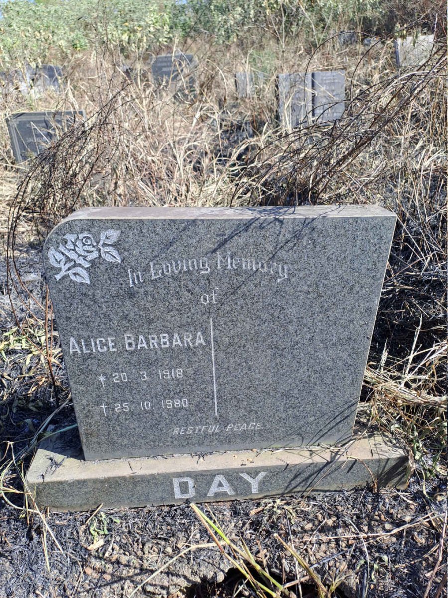 DAY Alice Barbara 1918-1980