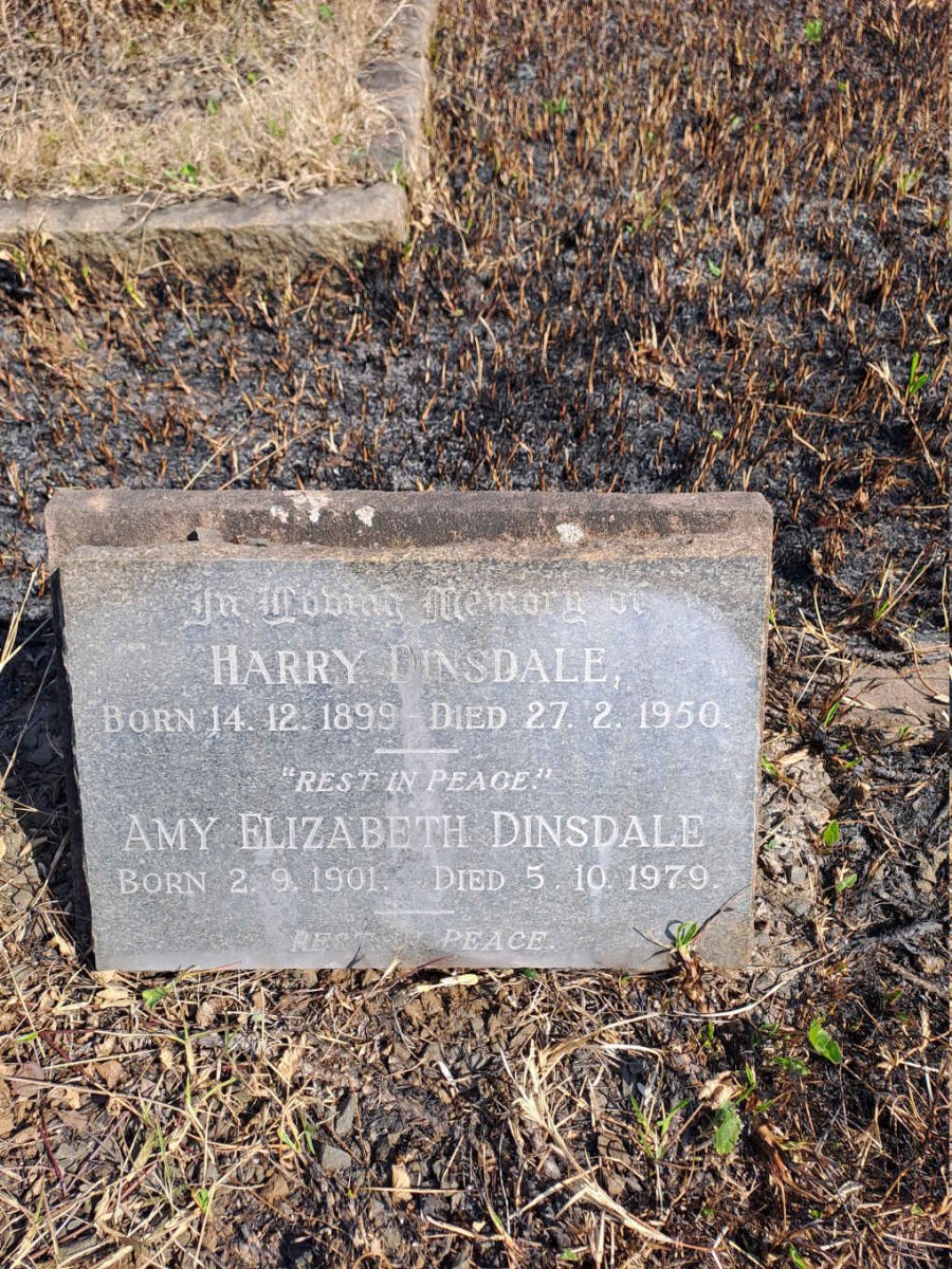 DINSDALE Harry 1899-1950 & Amy Elizabeth 1901-1979
