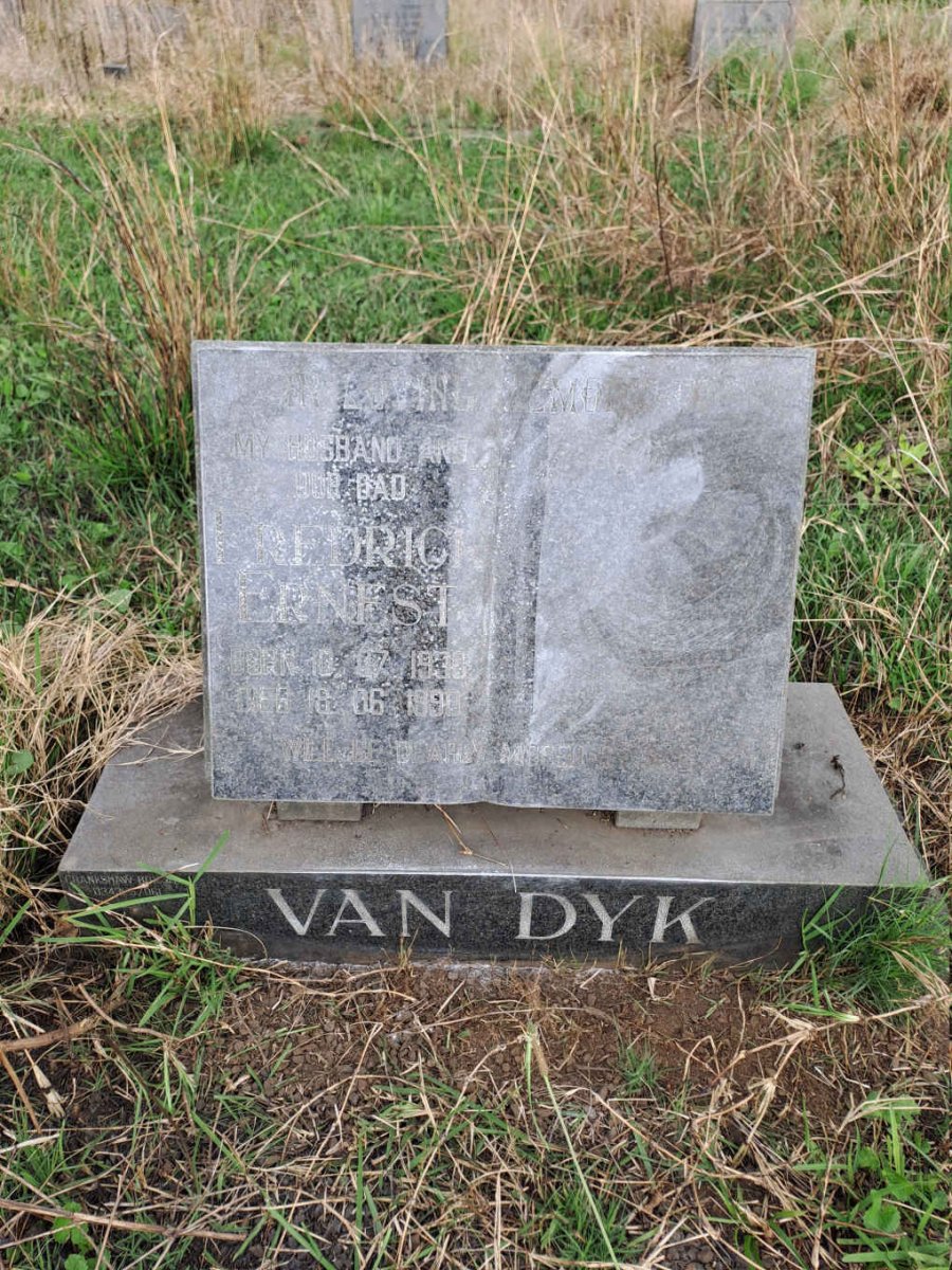 DYK Frederick Ernest, van 1930-1990