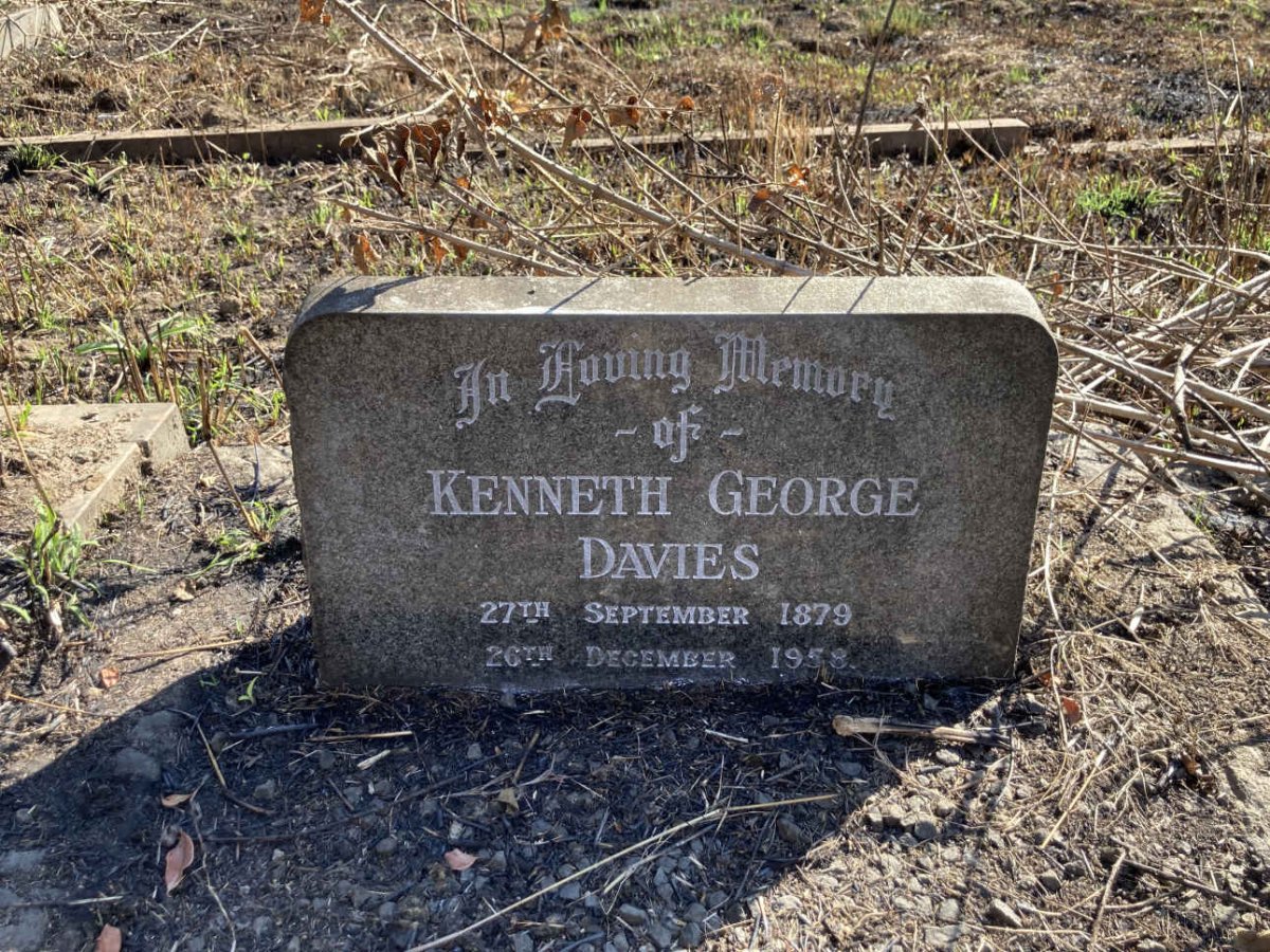 DAVIES Kenneth George 1879-1958