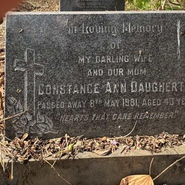 DAUGHERTY Constance Ann -1981